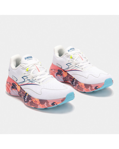 Running R.6000 Unisex Blanco Lateral