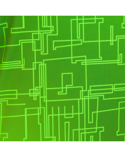 Camiseta Tirantes Mujer Elite Viii Verde Fl£or Negro