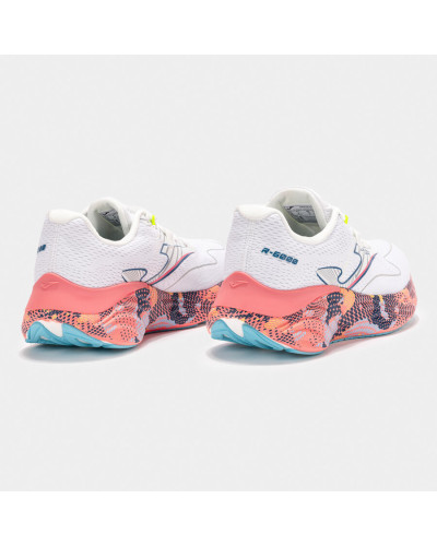 Running R.6000 Unisex Blanco Lateral