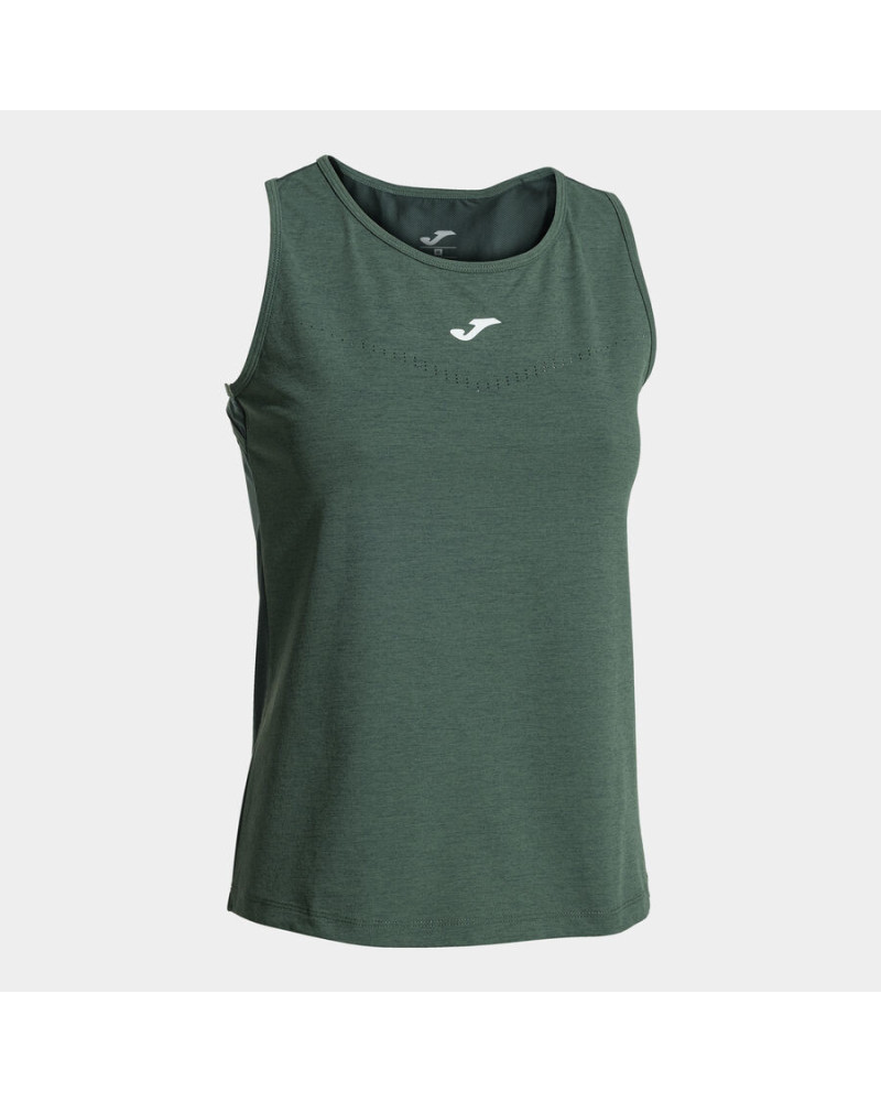 Camiseta Sin Mangas Mujer Challenge Caqui