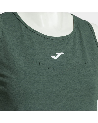 Camiseta Sin Mangas Mujer Challenge Caqui