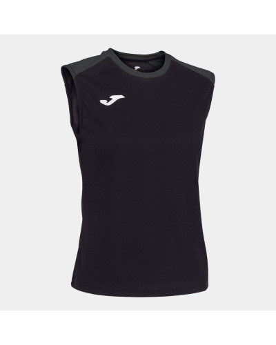Camiseta Tirantes Mujer Eco Championship Negro Antracita