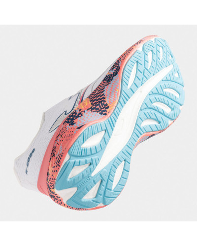 Running R.6000 Unisex Blanco Lateral