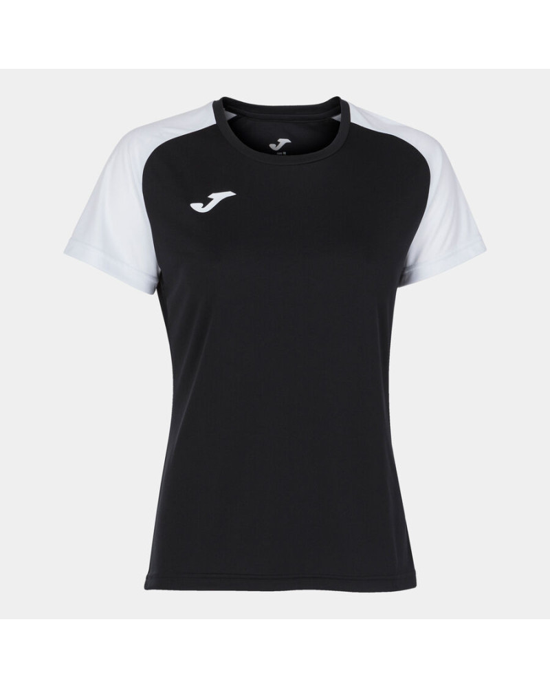 Camiseta Manga Corta Mujer Academy Iv Negro Blanco