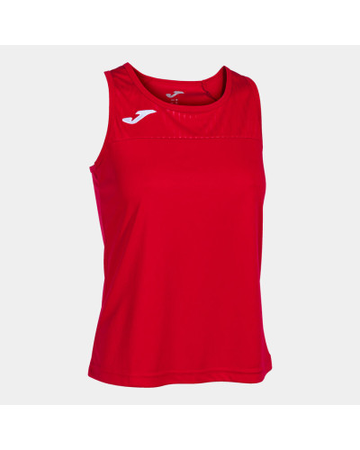 Camiseta Tirantes Mujer Montreal Rojo