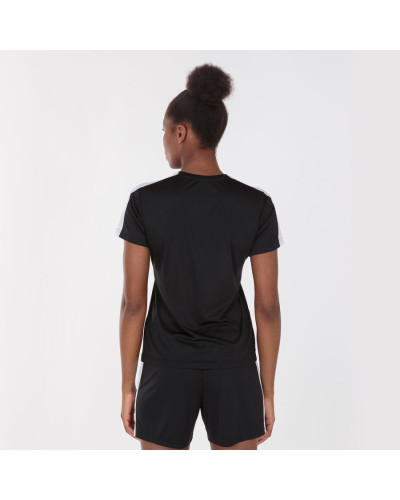 Camiseta Manga Corta Mujer Academy Iii Negro Blanco