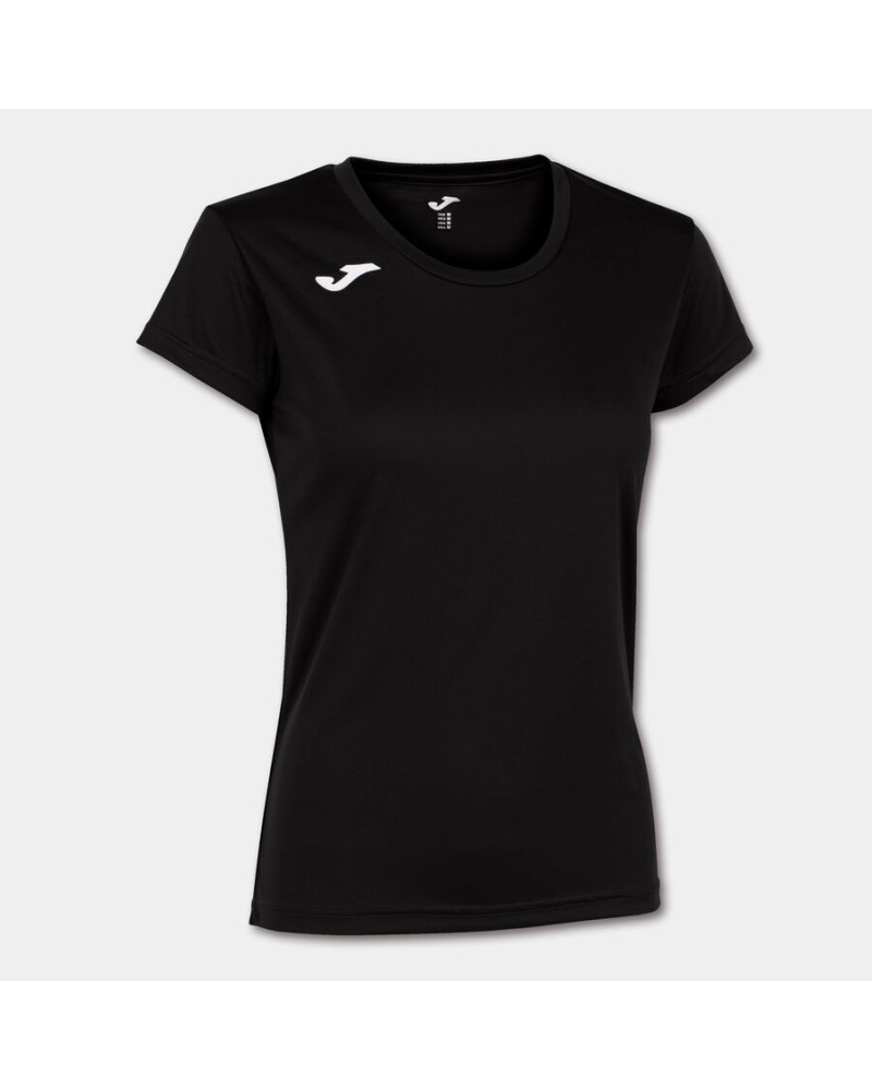 Camiseta Manga Corta Mujer Record Ii Negro