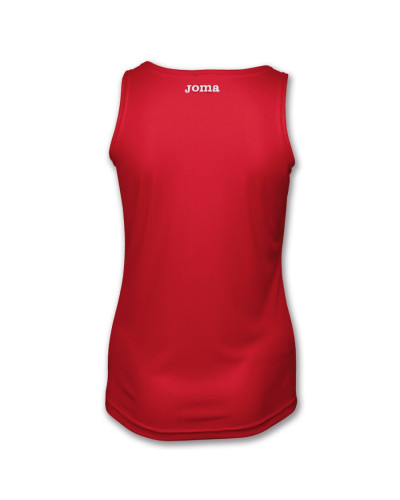 Camiseta Sin Mangas Mujer Diana Rojo