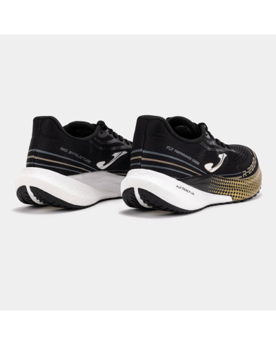 Running R.2000 25 Unisex Negro Oro Lateral