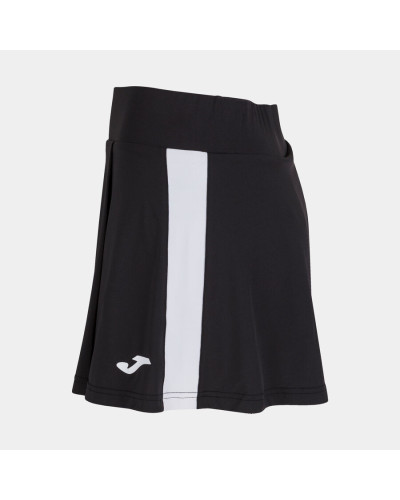 Falda Mujer Torneo Negro Blanco