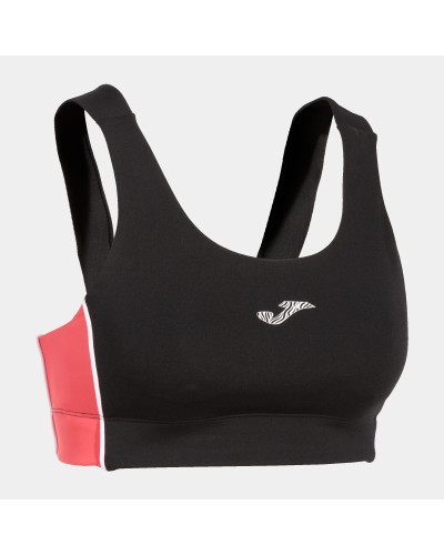 Daphne Ii Sport Bra Black Coral