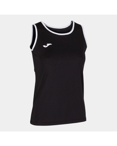 Camiseta Tirantes Mujer Break Negro Blanco