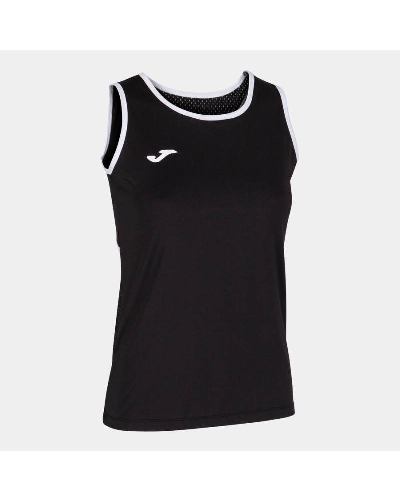 Camiseta Tirantes Mujer Break Negro Blanco