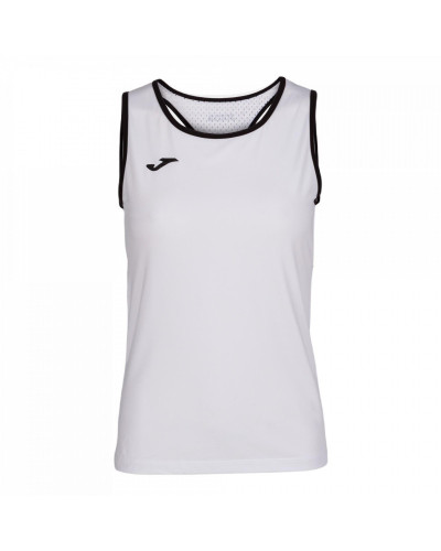 Camiseta Tirantes Break Blanco Negro