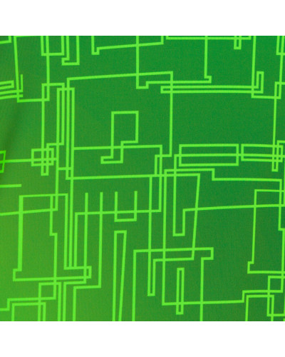 Camiseta Manga Corta Mujer Elite Viii Negro Verde Fl£or