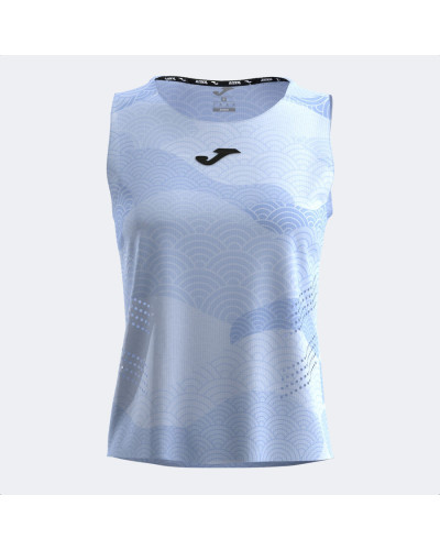 Camiseta Sin Mangas Mujer Challenge Azul