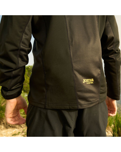 SUDADERA HOMBRE R-NATURE NEGRO