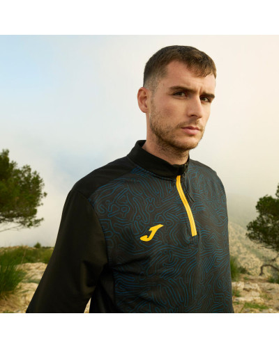 SUDADERA HOMBRE R-NATURE NEGRO