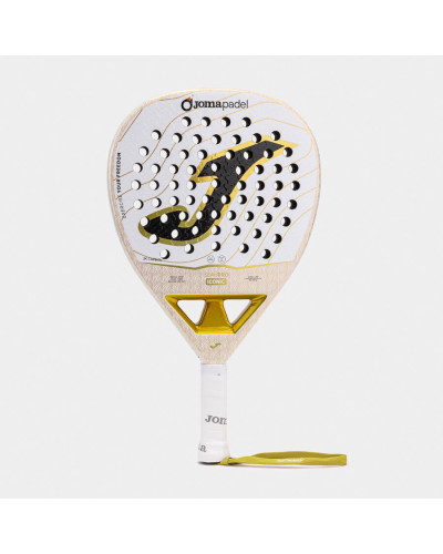PALA DE PADEL SLAM PRO ICONIC BLANCO ORO 2026