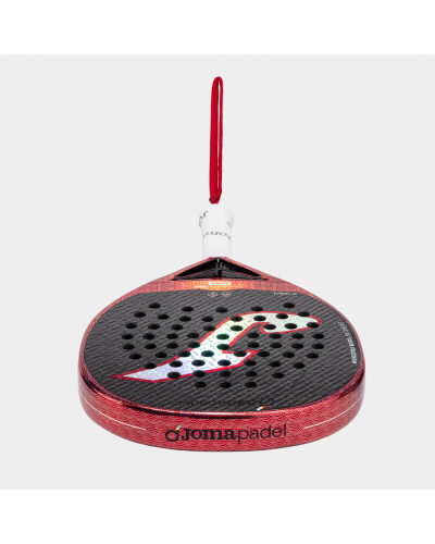 PALA DE PADEL TOURNAMENT PRO ICONIC NEGRO ROJO 2026