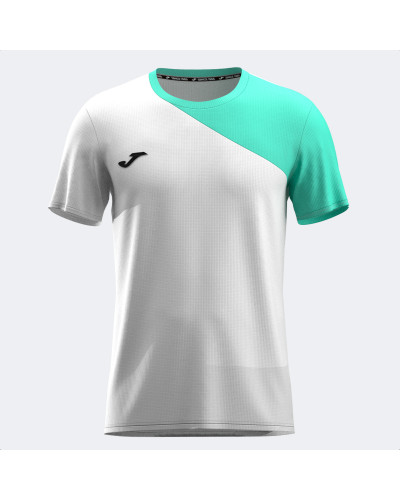 CAMISETA MANGA CORTA CHALLENGE DEUCE BLANCO VERDE