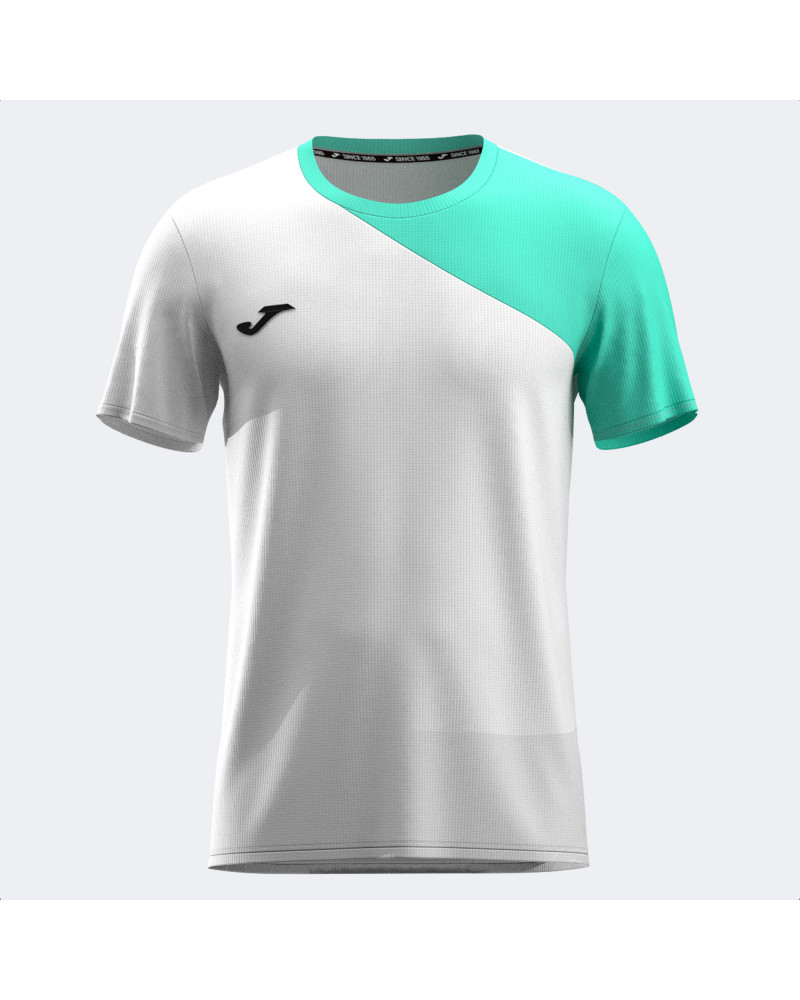 CAMISETA MANGA CORTA CHALLENGE DEUCE BLANCO VERDE