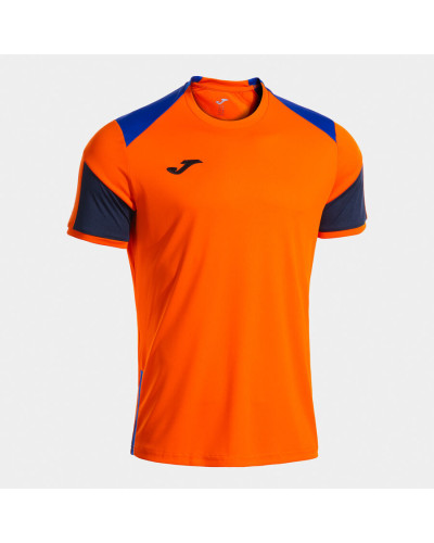 CAMISETA MANGA CORTA HOMBRE DANUBIO NARANJA NEGRO