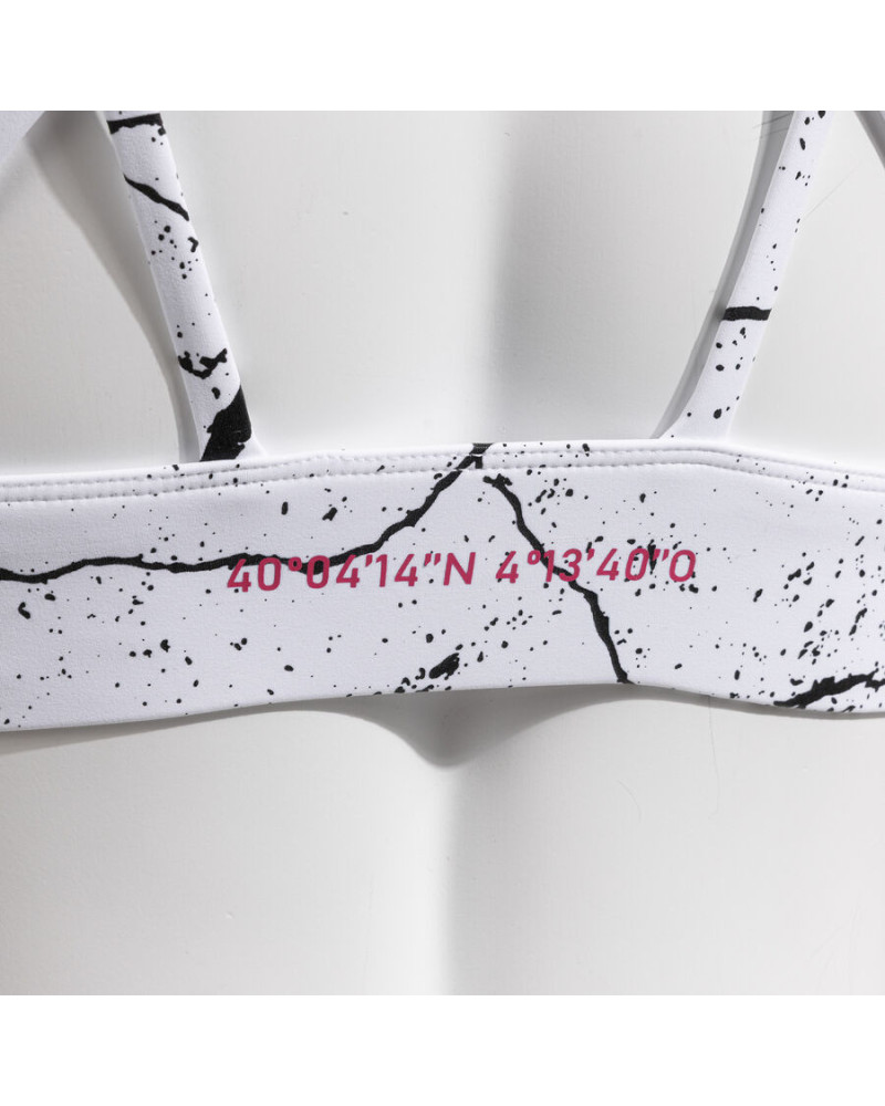 SUJETADOR DEPORTIVO MUJER R-NIGHT BLANCO