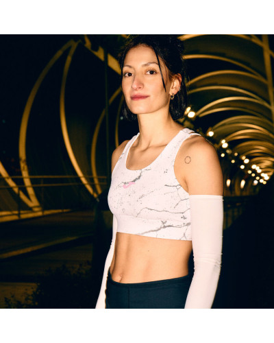 SUJETADOR DEPORTIVO MUJER R-NIGHT BLANCO