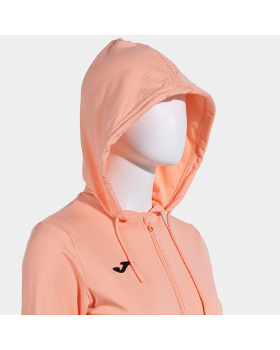 CHAQUETA CAPUCHA MUJER SCULPTURE II NARANJA