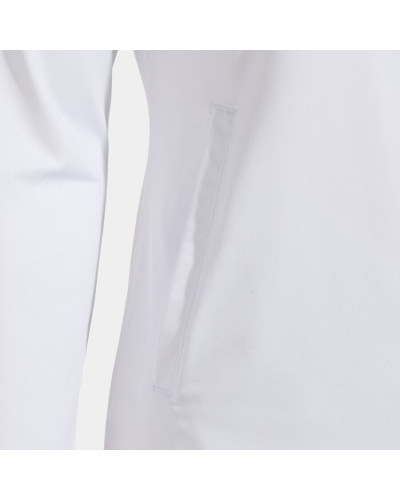 CHAQUETA CON CAPUCHA MUJER SCULPTURE II BLANCO