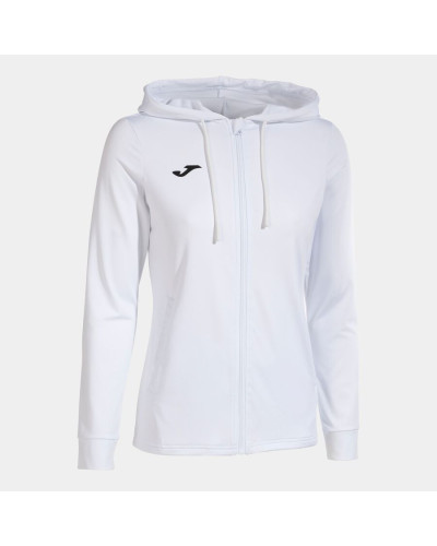 CHAQUETA CON CAPUCHA MUJER SCULPTURE II BLANCO