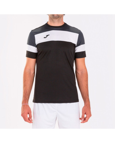 CAMISETA MANGA CORTA HOMBRE CREW IV NEGRO ANTRACITA