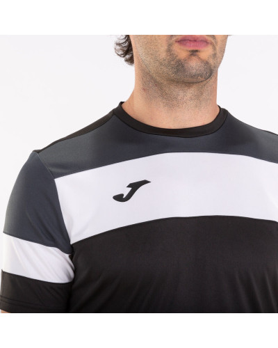 CAMISETA MANGA CORTA HOMBRE CREW IV NEGRO ANTRACITA