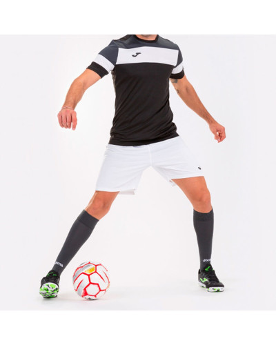 CAMISETA MANGA CORTA HOMBRE CREW IV NEGRO ANTRACITA