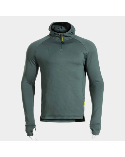 SUDADERA CON CAPUCHA HOMBRE EXPLORER III CAQUI