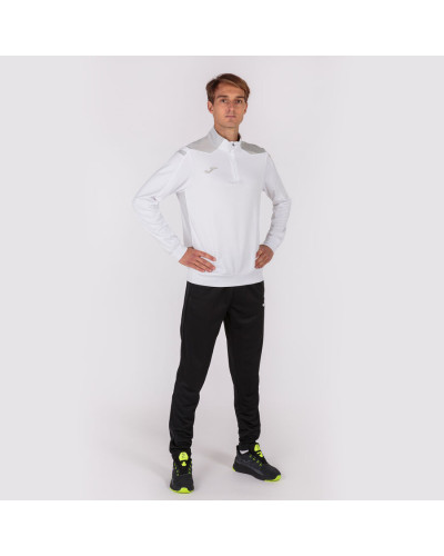 SUDADERA HOMBRE CHAMPIONSHIP VI BLANCO GRIS