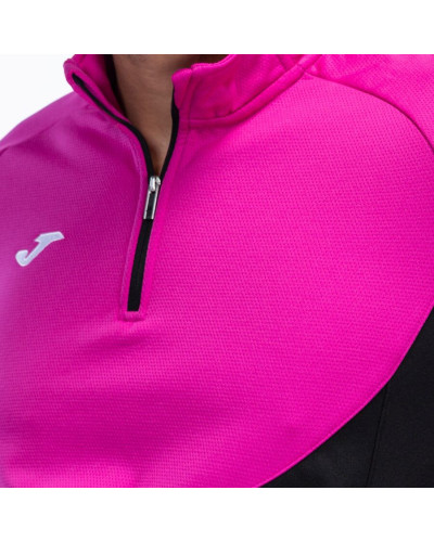 SUDADERA HOMBRE ESSENTIAL FUCSIA NEGRO