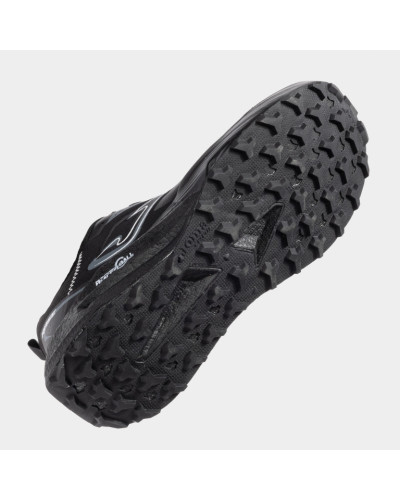 Trail Rase 25 Hombre Negro Lateral