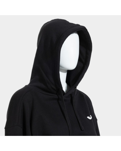 SUDADERA CON CAPUCHA STEP NEGRO