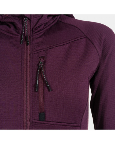 CHAQUETA CON CAPUCHA EXPLORER BURDEOS