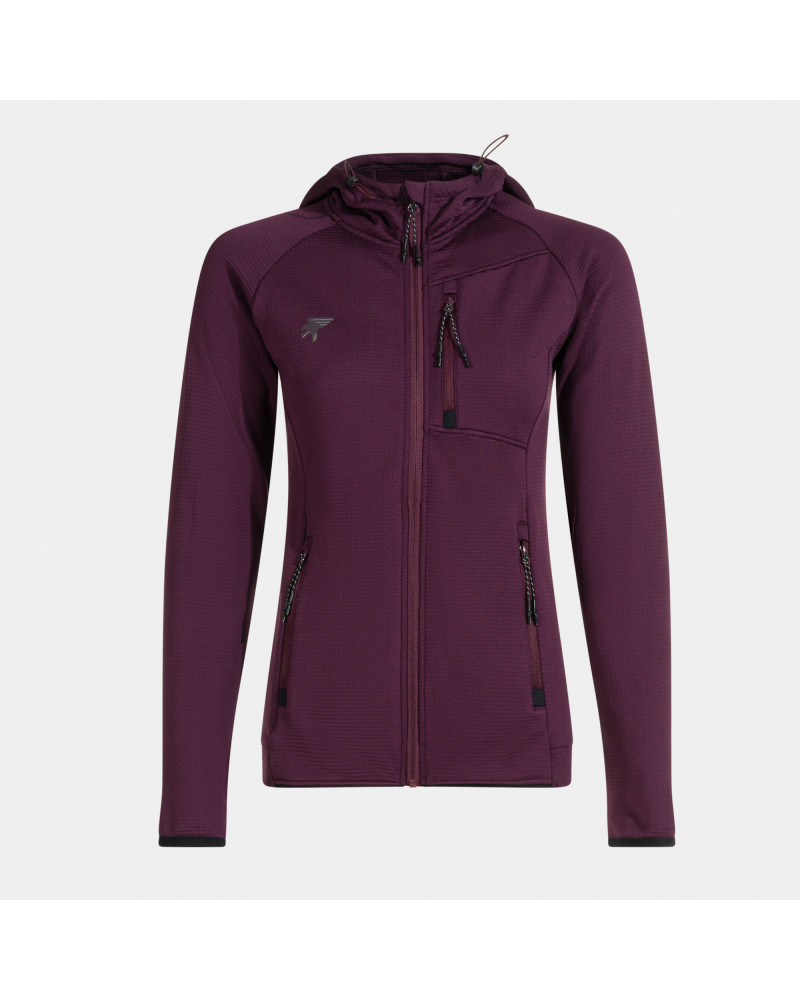 CHAQUETA CON CAPUCHA EXPLORER BURDEOS