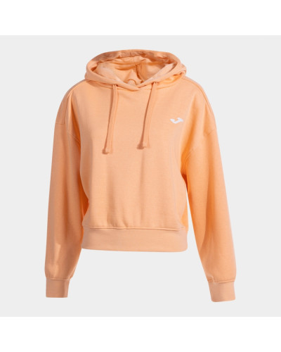 SUDADERA CON CAPUCHA STEP NARANJA