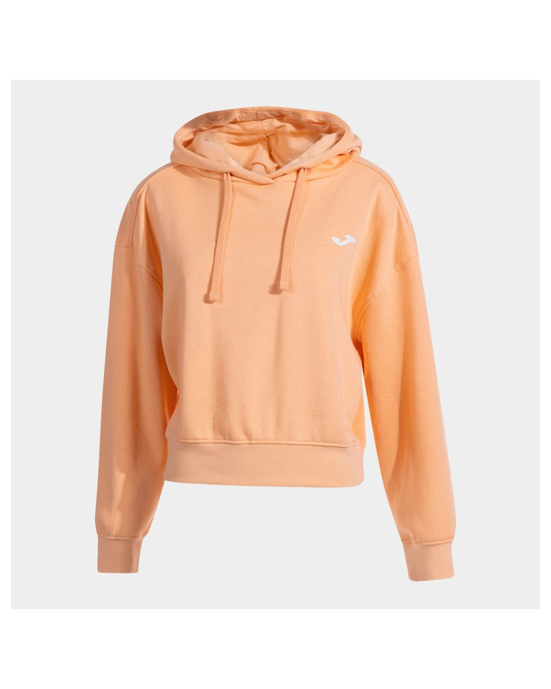 SUDADERA CON CAPUCHA STEP NARANJA