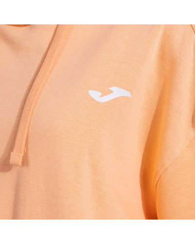 SUDADERA CON CAPUCHA STEP NARANJA