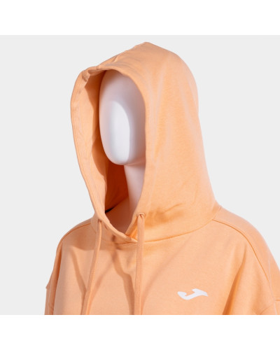 SUDADERA CON CAPUCHA STEP NARANJA