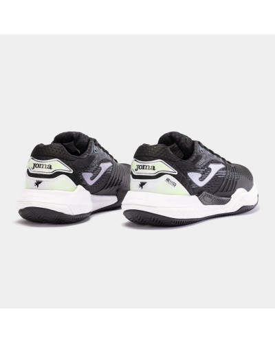 T.Point Lady 23 Clay Mujer Negro Rosa Lateral