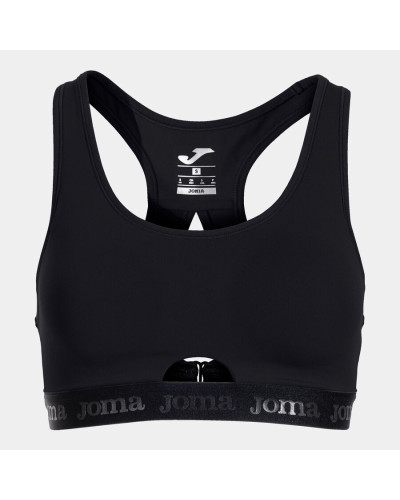 SUJETADOR DEPORTIVO MUJER ICONIC NEGRO