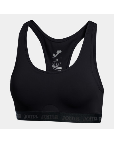 SUJETADOR DEPORTIVO MUJER ICONIC NEGRO