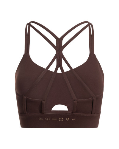 SUJETADOR DEPORTIVO MUJER CORE MARRÓN